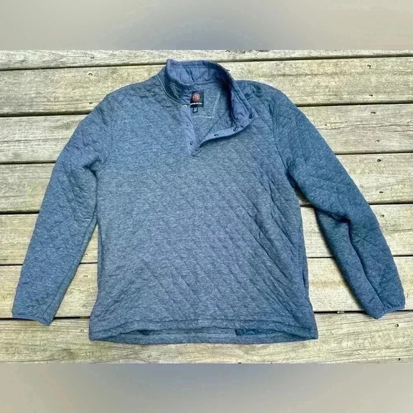 Mountain and Isles Other - Blue Mountain and Isles Waffle Pullover